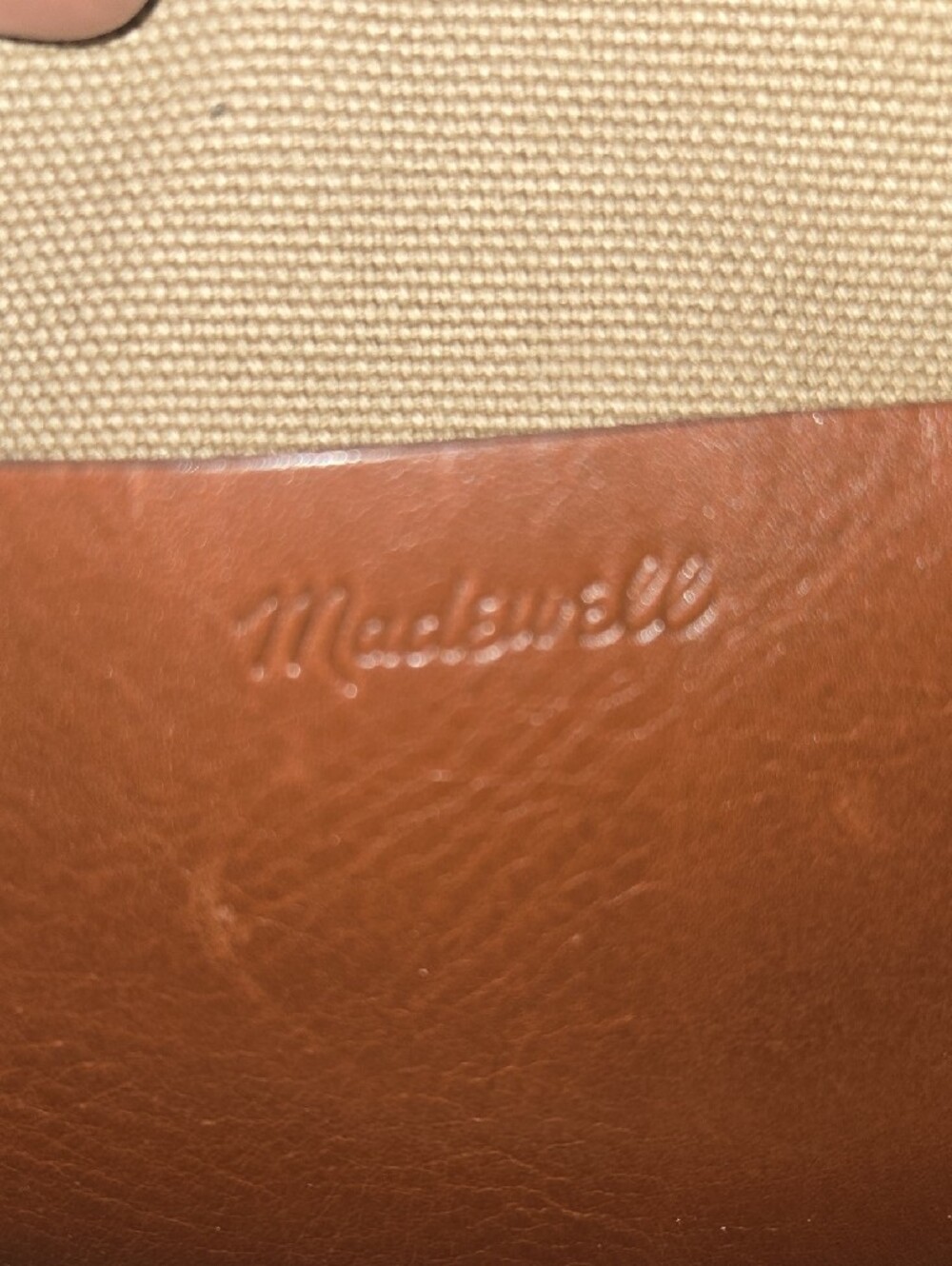 Madewell Brown Suede Crescent Shoulder Bag - Picture 3 of 3
